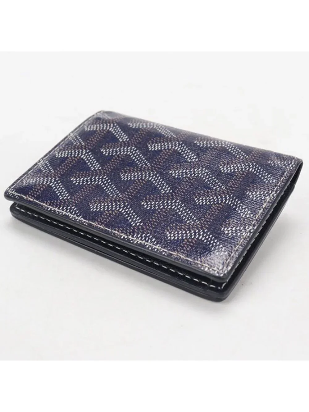 Goyard Malesherbes Business Card Holder Wallet Canvas